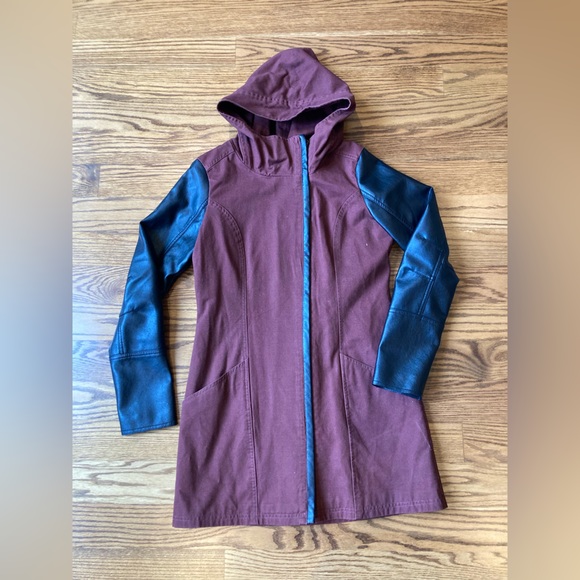 Canvas leather jacket - Picture 2 of 2